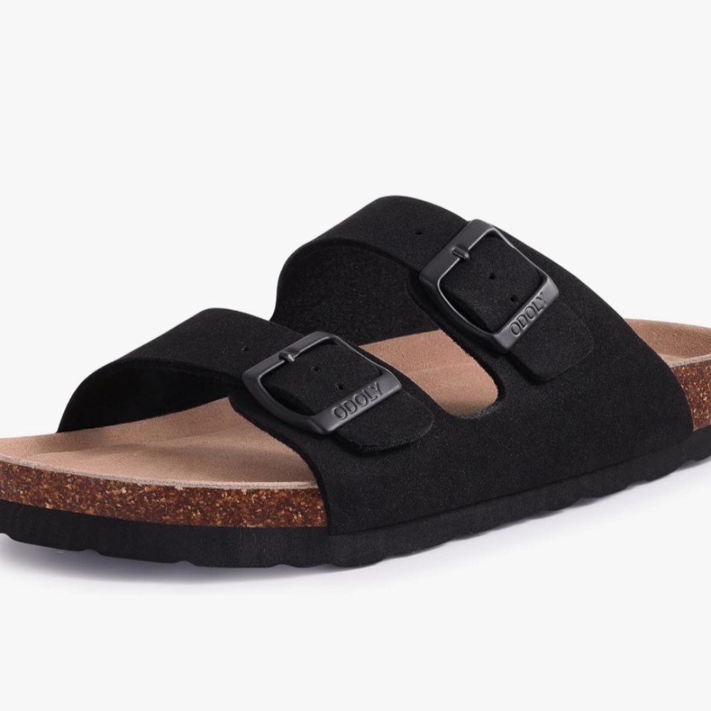 Women's Cork Footbed Comfortable  Sandals